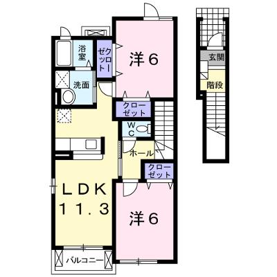 グレイス 202【管理NO：1-014280601-02020】 ★家具家電は申し込み後に搬入しますの外観画像