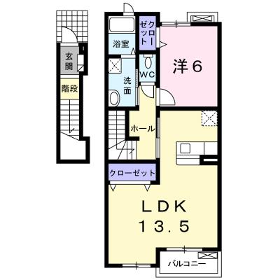 コーポみどりＡ 202【管理NO：1-013928501-02020】 ★家具家電は申し込み後に搬入します★の外観画像