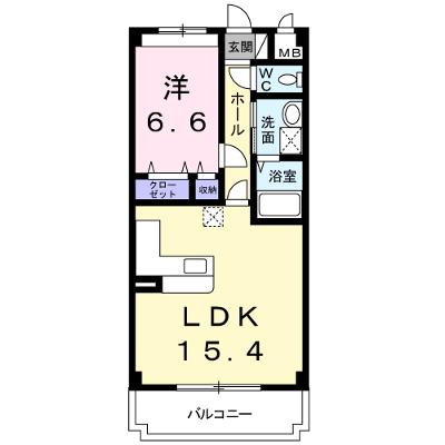 スマイルＫ・Ⅱ 303【管理NO：1-012852301-03030】 ★家具家電は申し込み後に搬入します★の外観画像
