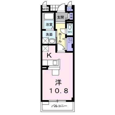 サバ－バンハウスⅡ 203【管理NO：1-012608001-02030】 ★家具家電は申し込み後に搬入します 2026年08月下旬入居可能の外観画像