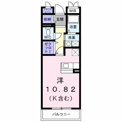ジュネス 105【管理NO：1-011982401-01040】 ★家具家電は申し込み後に搬入します★ ★2026年11月中旬入居可能★の外観画像