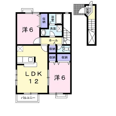 アメニティプレイス 203【管理NO：1-010195301-02030】 ★家具家電は申し込み後に搬入しますの外観画像