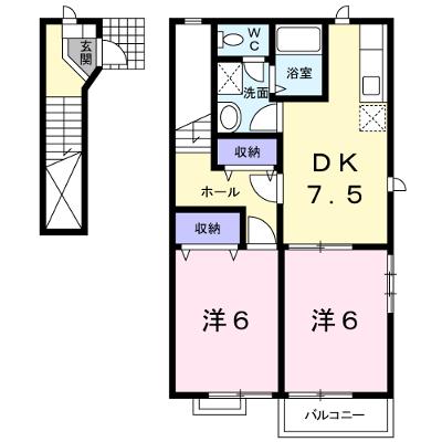 スカイハイム 201【管理NO：1-010148501-02010】 ★家具家電は申し込み後に搬入します★の外観画像