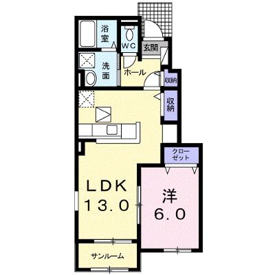 ローズハウス　ＯＺ　Ⅱ 102【管理NO：1-020550101-01020】 ★家具家電は申し込み後に搬入します★の外観画像