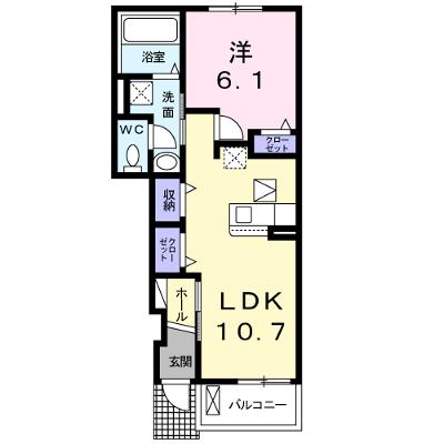 ファイン　ビラ 102【管理NO：1-024774001-01020】 ★家具家電は申し込み後に搬入します 2026年07月中旬入居可能の外観画像