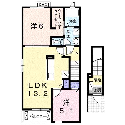 グリーンビラ　Ｃ 201【管理NO：1-023799001-02010】 ★家具家電は申し込み後に搬入します★の外観画像