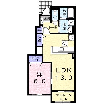 ローズハウス　ＯＺ　Ⅲ 102【管理NO：1-020550102-01020】 ★家具家電は申し込み後に搬入します★の外観画像