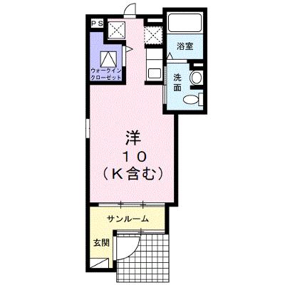 ルナ　ルーチェ 101【管理NO：1-020737001-01010】 ★家具家電は申し込み後に搬入します★の外観画像