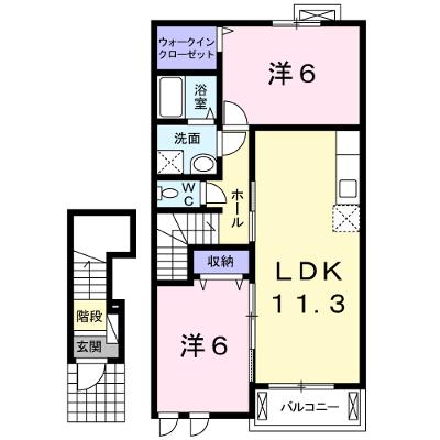 シャトーアンジュ 202【管理NO：1-016468801-02020】 ★家具家電は申し込み後に搬入します★ ★2026年11月中旬入居可能★の外観画像