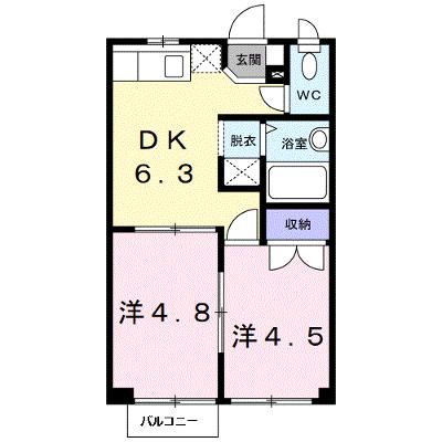 シティハイツ八王子 2C【管理NO：1-004939701-02030】 ★家具家電は申し込み後に搬入します★の外観画像