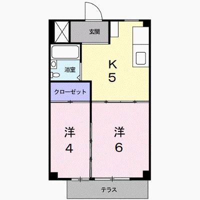 シングルハウスＫ 1A【管理NO：1-003272701-01010】 ★家具家電は申し込み後に搬入します★の外観画像