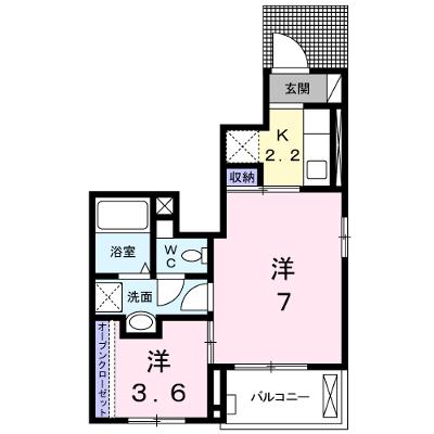 シュエット・エムＡ 101【管理NO：1-020890101-01010】 ★家具家電は申し込み後に搬入しますの外観画像