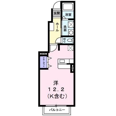 エアリー谷口Ｂ 101【管理NO：1-014697602-01010】 ★家具家電は申し込み後に搬入します★の外観画像