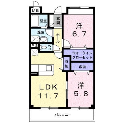 メイユール・Ａ 205【管理NO：1-012081701-02040】の外観画像