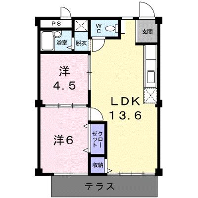 シティハイツ渡辺 101【管理NO：1-000445601-01010】 ★家具家電は申し込み後に搬入しますの外観画像