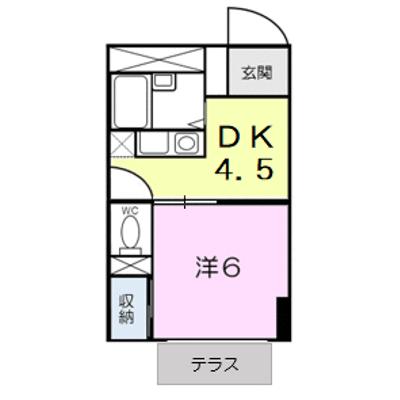 サクセスタウン岸岡　Ｂ 1-A【管理NO：1-099113501-01010】 ★家具家電は申し込み後に搬入しますの外観画像