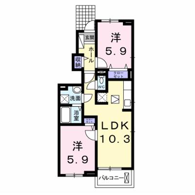 バルサミーナ 101【管理NO：1-022466801-01010】 ★家具家電は申し込み後に搬入しますの外観画像