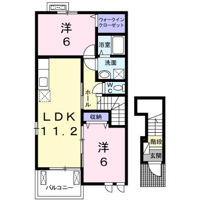 ミルキーⅤ 201【管理NO：1-018272502-02010】 ★家具家電は申し込み後に搬入します★の外観画像