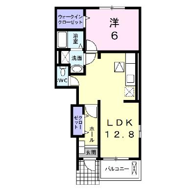 サンテラス・ミッチィーⅡ 102【管理NO：1-015395802-01020】 ★家具家電は申し込み後に搬入しますの外観画像