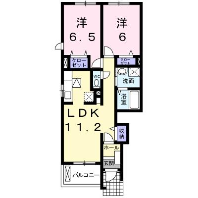 アルモニーラティエⅡ 101【管理NO：1-015265002-01010】 ★家具家電は申し込み後に搬入します★の外観画像