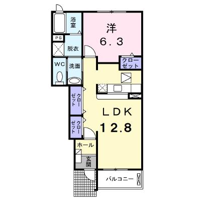 メゾン　アイリスＢ 101【管理NO：1-015795902-01010】 ★家具家電は申し込み後に搬入します 2026年07月中旬入居可能の外観画像