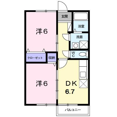 メゾン浜郷　Ａ棟 102【管理NO：1-006907901-01020】の外観画像