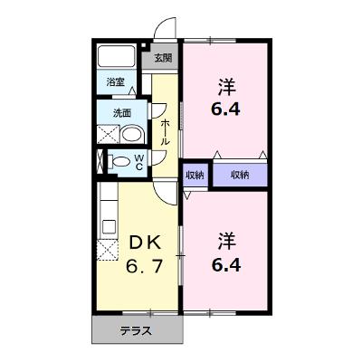 ウエストコート勢田 101【管理NO：1-006527901-01010】の外観画像