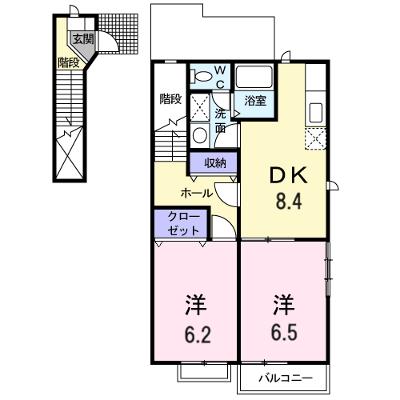ＣＡＳＡ・ＰＡＴＩＯ　Ｂ棟 201【管理NO：1-011251802-02010】の外観画像