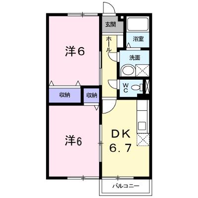グリーンタウン　Ａ棟 102【管理NO：1-007154201-01020】の外観画像
