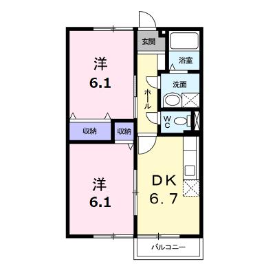 ハイツビレッジコート 202【管理NO：1-007102701-02020】の外観画像