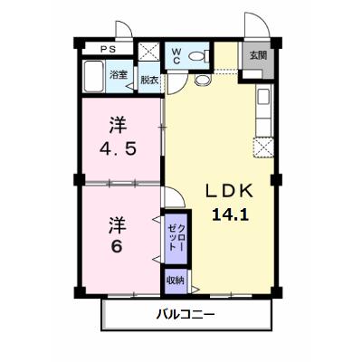 メゾンボヌール 2E【管理NO：1-002224901-02050】 ★家具家電は申し込み後に搬入します 2026年07月上旬入居可能の外観画像