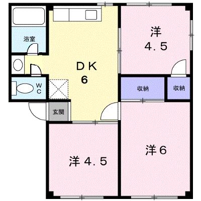 メゾン大国　Ａ棟 102【管理NO：1-000491901-01020】 ★家具家電は申し込み後に搬入しますの外観画像