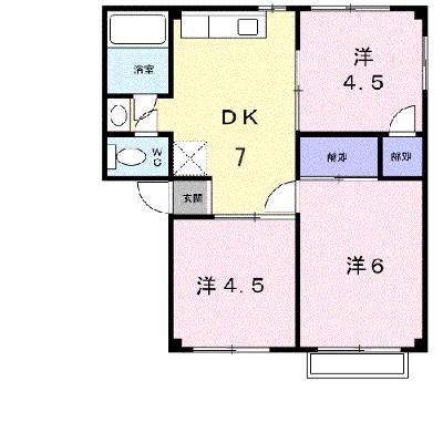 メゾンきんごろーＢ棟 202【管理NO：1-000474903-02020】 ★家具家電は申し込み後に搬入しますの外観画像
