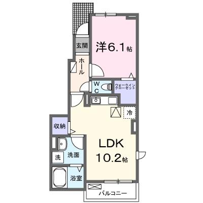 ウィズ・テール南彦根１号館 101【管理NO：1-027968901-01010】 ★家具家電は申し込み後に搬入しますの外観画像