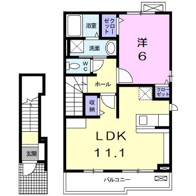 グレイス 203【管理NO：1-021325801-02030】 ★家具家電は申し込み後に搬入しますの外観画像
