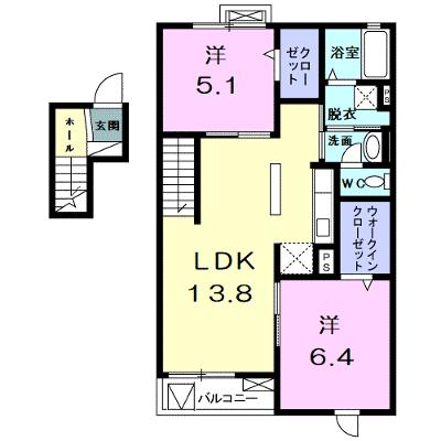 グランド　ヒル弐番館 404【管理NO：1-020818002-04040】 ★家具家電は申し込み後に搬入しますの外観画像