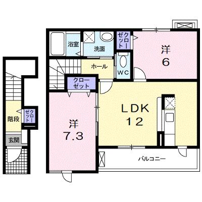 エトワールＡ 203【管理NO：1-016933501-02030】 2026年06月下旬入居可能の外観画像
