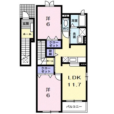 フォレストパーク・四番館 201【管理NO：1-013711402-02010】 ★家具家電は申し込み後に搬入しますの外観画像