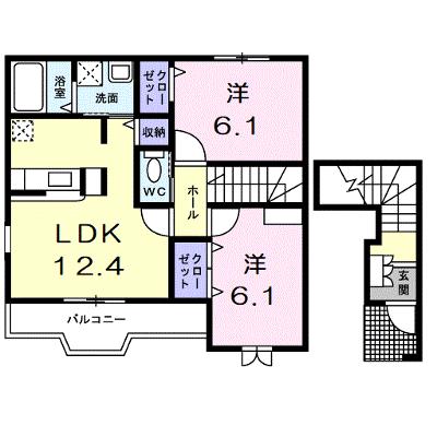エクセレンテ　パラーシオ 201【管理NO：1-012962301-02010】 ★家具家電は申し込み後に搬入します★の外観画像