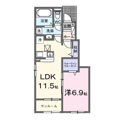ヴァンヴェール彦根ＲＳ 104【管理NO：1-028477402-01040】 ★家具家電は申し込み後に搬入します 2026年09月下旬入居可能の外観画像