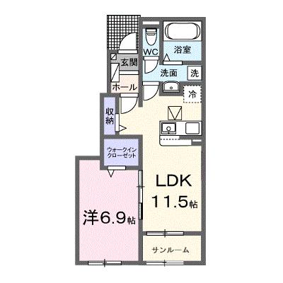 ヴァンヴェール彦根ＲＳ 102【管理NO：1-028477402-01020】 ★家具家電は申し込み後に搬入します 2026年09月下旬入居可能の外観画像