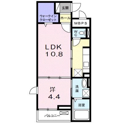 グランド　ヒル壱番館 105【管理NO：1-020818001-01050】 ★家具家電は申し込み後に搬入しますの外観画像