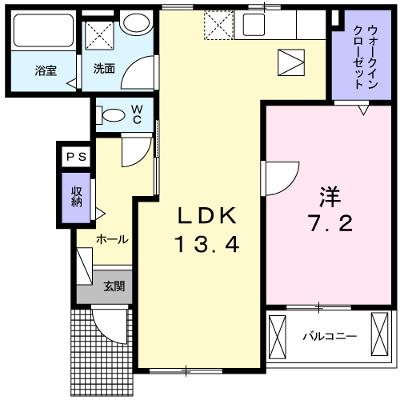 テラ・ソレイユ 106【管理NO：1-019966101-01060】 ★家具家電は申し込み後に搬入します 2026年07月中旬入居可能の外観画像