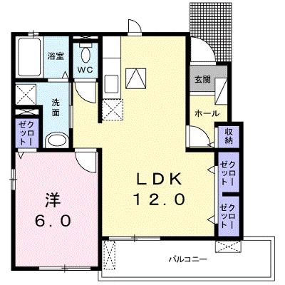 ディアコートⅡ 107【管理NO：1-019963701-01070】 ★家具家電は申し込み後に搬入しますの外観画像