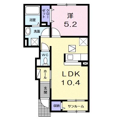 サンリットハウス 103【管理NO：1-017504001-01030】 ★家具家電は申し込み後に搬入しますの外観画像