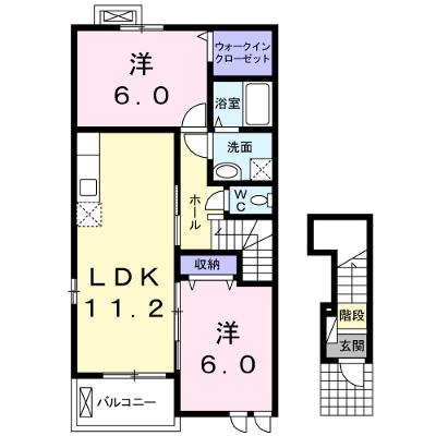 クレール聖徳Ｂ 201【管理NO：1-017499202-02010】 ★家具家電は申し込み後に搬入しますの外観画像