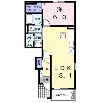 クレール聖徳Ａ 104【管理NO：1-017499201-01040】 ★家具家電は申し込み後に搬入しますの外観画像