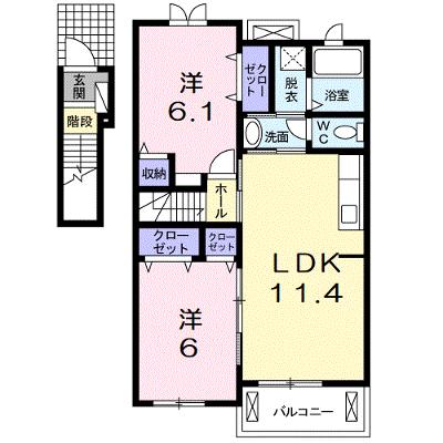 ファミリータイズⅢ 202【管理NO：1-016342701-02020】 ★家具家電は申し込み後に搬入しますの外観画像