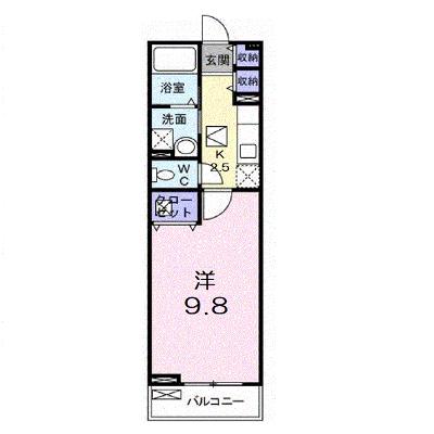 アーラ・ピッコロ 106【管理NO：1-015601201-01060】 ★家具家電は申し込み後に搬入します★の外観画像