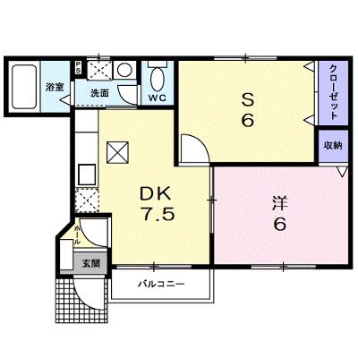 ベル・アラモ 103【管理NO：1-013430001-01030】 ★家具家電は申し込み後に搬入しますの外観画像